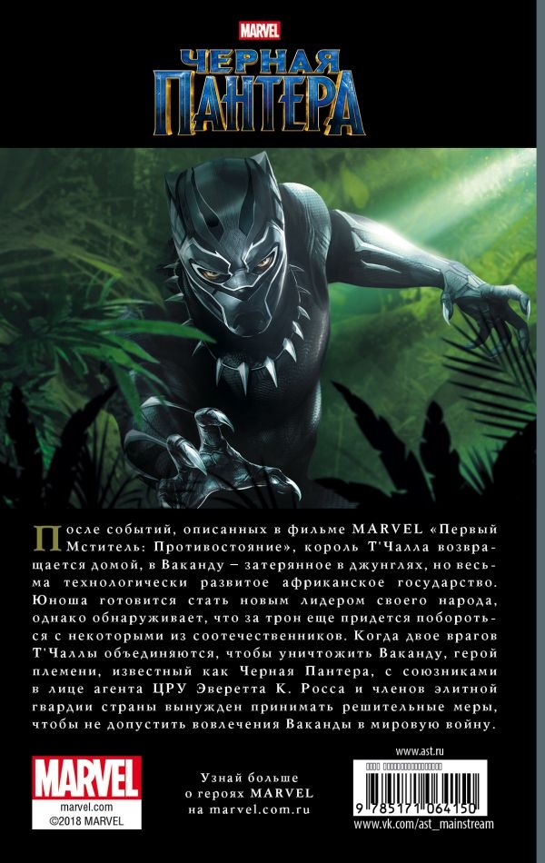 Иллюстрация к книге — Черная Пантера. Официальная новеллизация [_5.jpg]