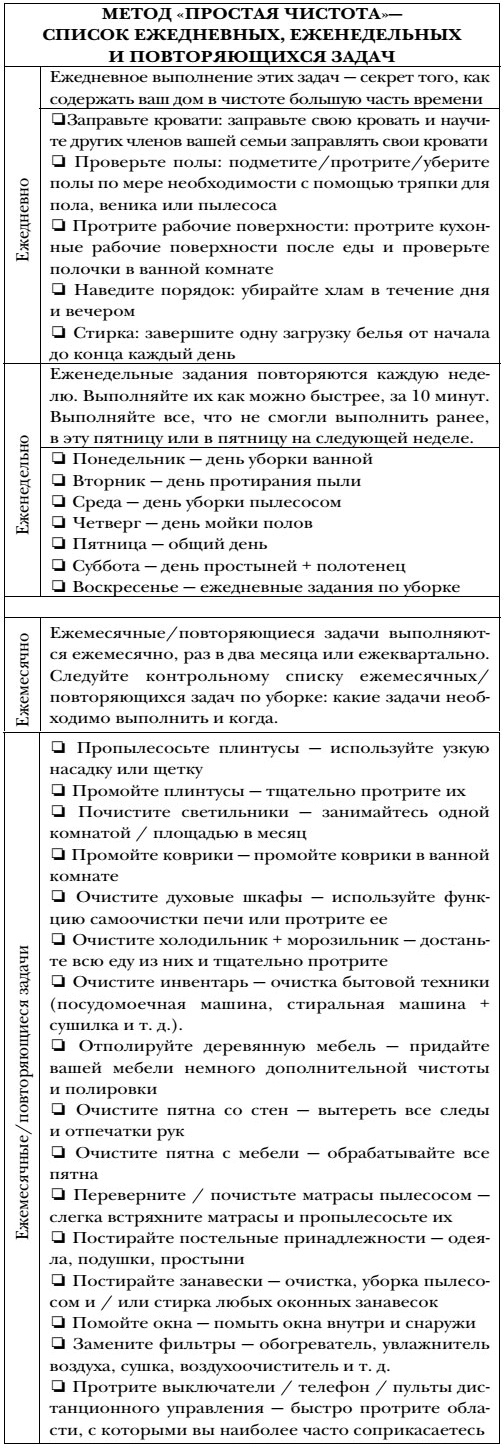 Иллюстрация к книге — Волшебная уборка. Идеальный порядок в доме за 10 минут в день [i_004.jpg]