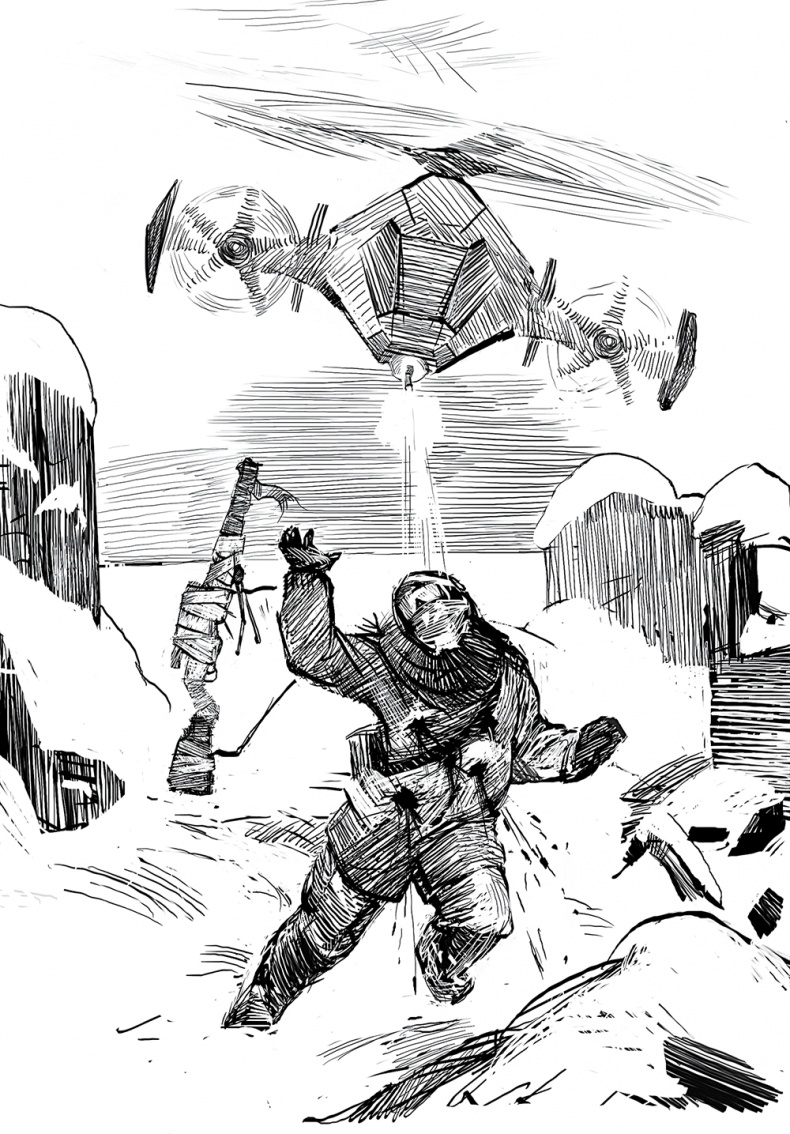 Иллюстрация к книге — Холод. Неотвратимая гибель. Ледяная бесконечность. Студёное дыхание [i_030.jpg]