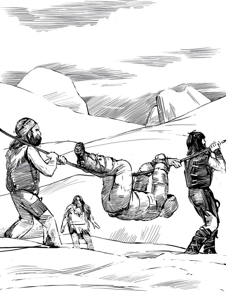 Иллюстрация к книге — Холод. Неотвратимая гибель. Ледяная бесконечность. Студёное дыхание [i_048.jpg]