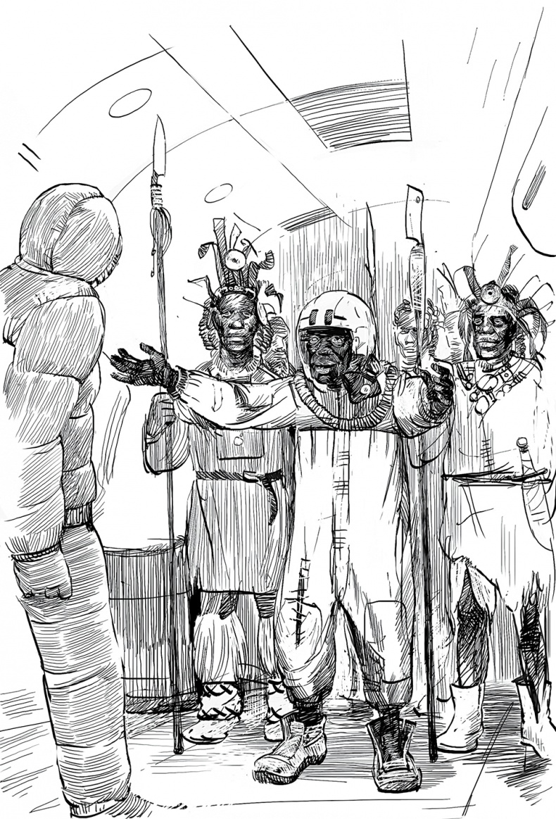 Иллюстрация к книге — Холод. Неотвратимая гибель. Ледяная бесконечность. Студёное дыхание [i_057.jpg]