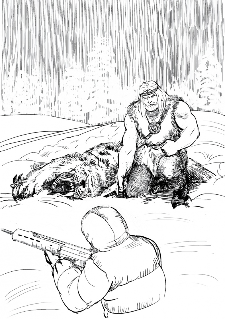 Иллюстрация к книге — Холод. Неотвратимая гибель. Ледяная бесконечность. Студёное дыхание [i_066.jpg]