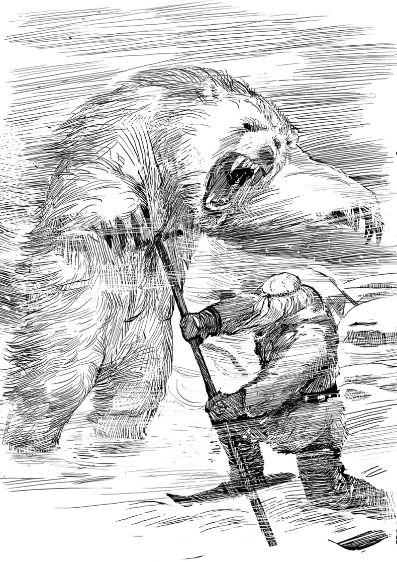 Иллюстрация к книге — Холод. Неотвратимая гибель. Ледяная бесконечность. Студёное дыхание [i_090.jpg]