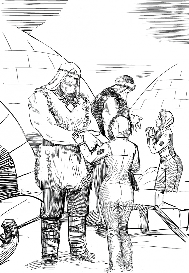 Иллюстрация к книге — Холод. Неотвратимая гибель. Ледяная бесконечность. Студёное дыхание [i_108.jpg]