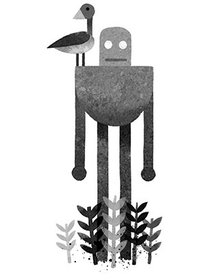 Иллюстрация к книге — Спасение дикого робота  [i_007.jpg]