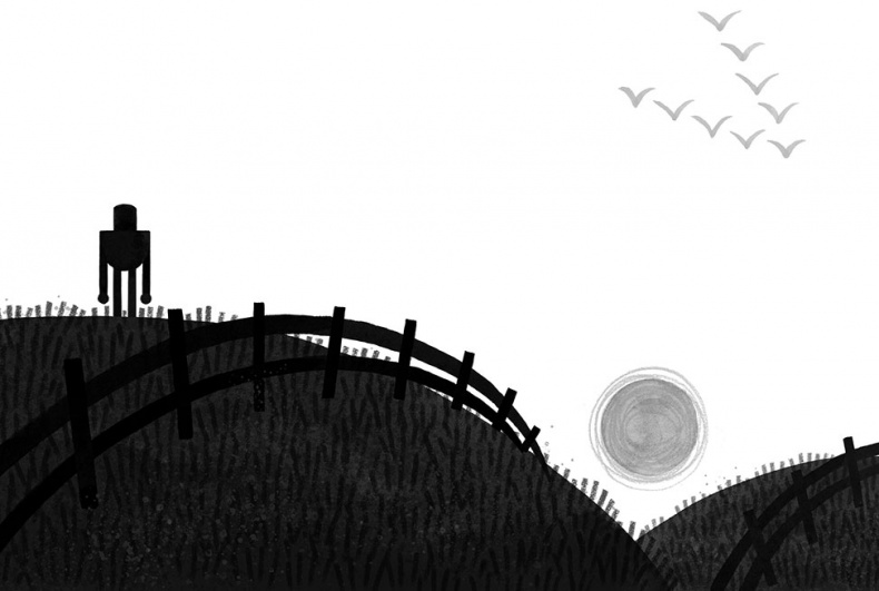 Иллюстрация к книге — Спасение дикого робота  [i_025.jpg]