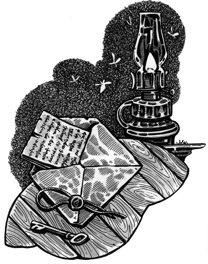 Иллюстрация к книге — Письмо, ведьма и кольцо [i_002.jpg]