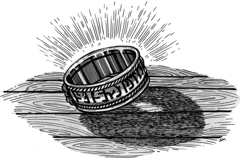 Иллюстрация к книге — Письмо, ведьма и кольцо [i_015.jpg]