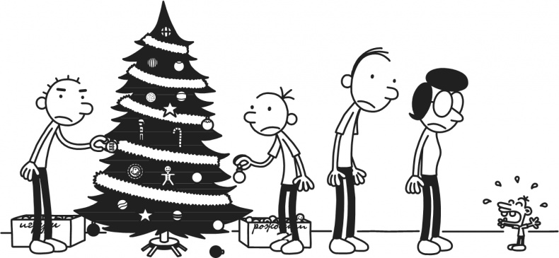 Иллюстрация к книге — Дневник Слабака. Предпраздничная лихорадка [i_015.jpg]