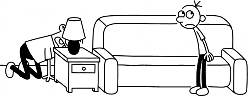 Иллюстрация к книге — Дневник Слабака. Предпраздничная лихорадка [i_088.jpg]