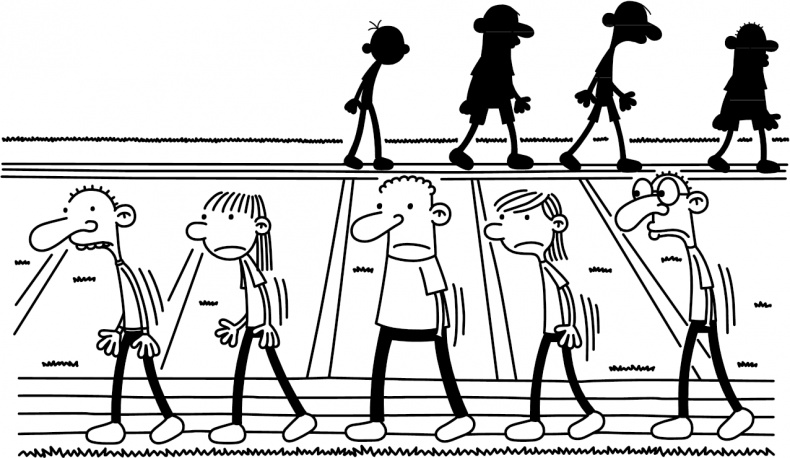 Иллюстрация к книге — Дневник Слабака. Предпраздничная лихорадка [i_107.jpg]