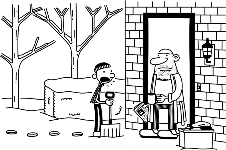 Иллюстрация к книге — Дневник Слабака. Предпраздничная лихорадка [i_118.jpg]