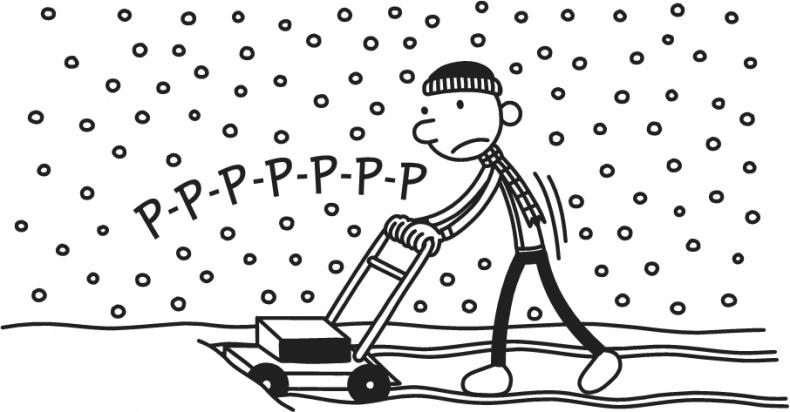 Иллюстрация к книге — Дневник Слабака. Предпраздничная лихорадка [i_122.jpg]