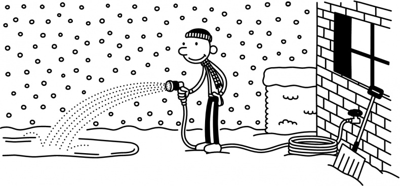 Иллюстрация к книге — Дневник Слабака. Предпраздничная лихорадка [i_124.jpg]