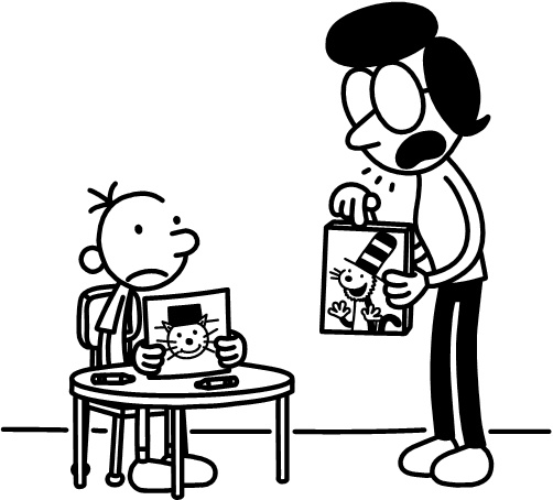 Иллюстрация к книге — Дневник Слабака. Предпраздничная лихорадка [i_182.jpg]