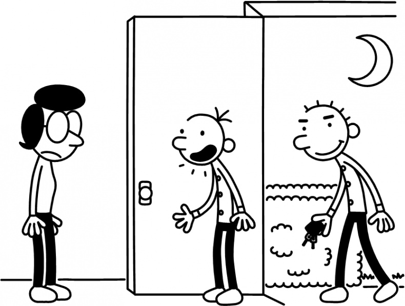 Иллюстрация к книге — Дневник Слабака. Предпраздничная лихорадка [i_224.jpg]