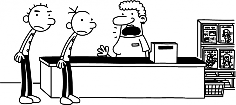 Иллюстрация к книге — Дневник Слабака. Предпраздничная лихорадка [i_226.jpg]