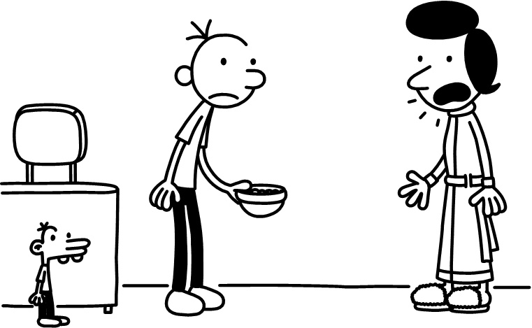 Иллюстрация к книге — Дневник Слабака. Предпраздничная лихорадка [i_270.jpg]