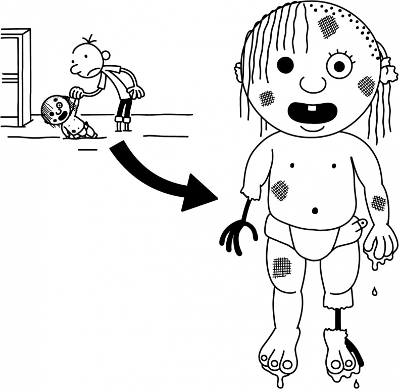 Иллюстрация к книге — Дневник Слабака. Предпраздничная лихорадка [i_297.jpg]