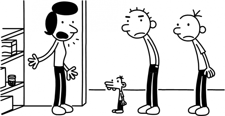 Иллюстрация к книге — Дневник Слабака. Предпраздничная лихорадка [i_299.jpg]