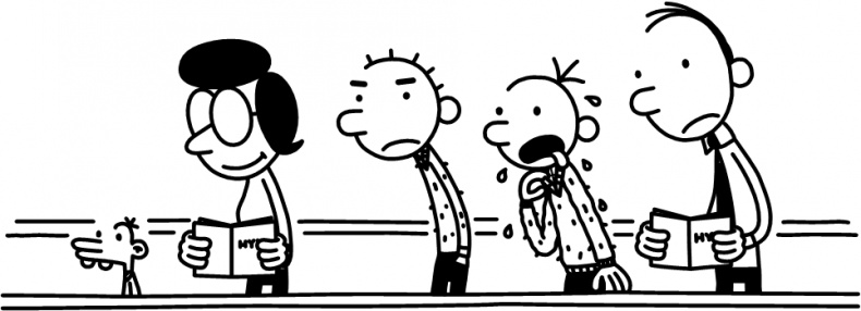 Иллюстрация к книге — Дневник Слабака. Предпраздничная лихорадка [i_343.jpg]