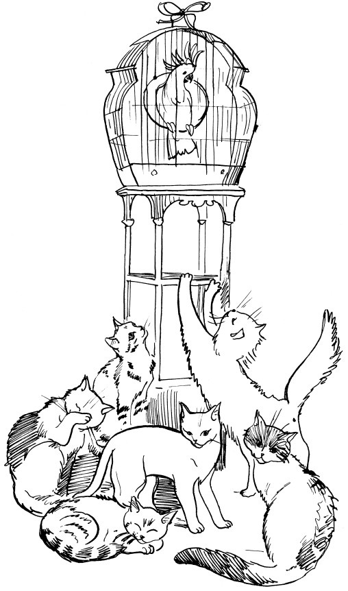 Иллюстрация к книге — Трудное время для попугаев [i_031.jpg]