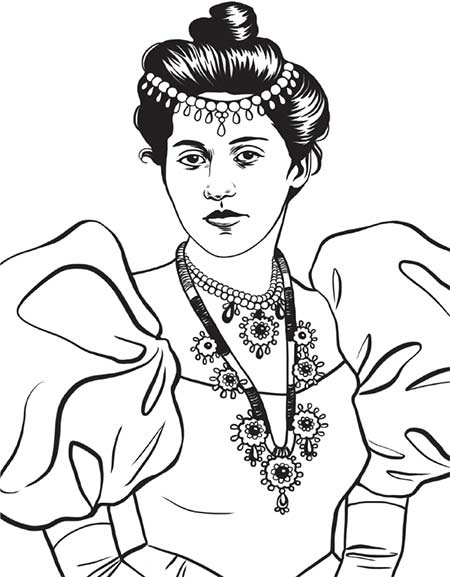 Иллюстрация к книге — Как бы поступила Клеопатра? Как великие женщины решали ежедневные проблемы. От Фриды Кало до Анны Ахматовой [i_016.jpg]