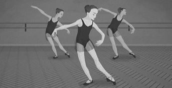 Иллюстрация к книге — Шесть балерин на одного папу  [b00000912.jpg]