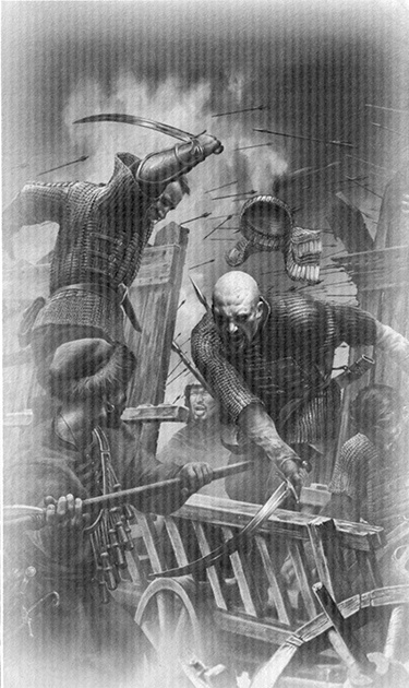 Иллюстрация к книге — Рать порубежная. Казаки Ивана Грозного [ratris.jpg]