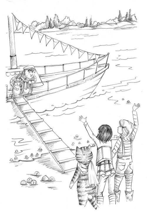 Иллюстрация к книге — Свинка Милли, или Зеркальный лабиринт [i_006.jpg]