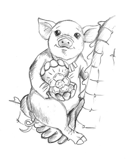 Иллюстрация к книге — Свинка Милли, или Зеркальный лабиринт [i_015.jpg]