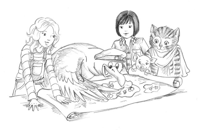 Иллюстрация к книге — Свинка Милли, или Зеркальный лабиринт [i_025.jpg]