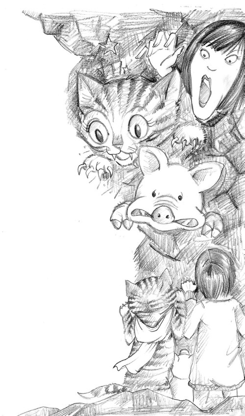 Иллюстрация к книге — Свинка Милли, или Зеркальный лабиринт [i_040.jpg]