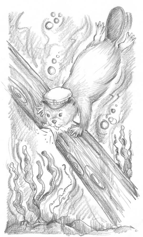 Иллюстрация к книге — Бобрёнок Фиби, или Сбежавший сапфир [block_00112764.jpg]