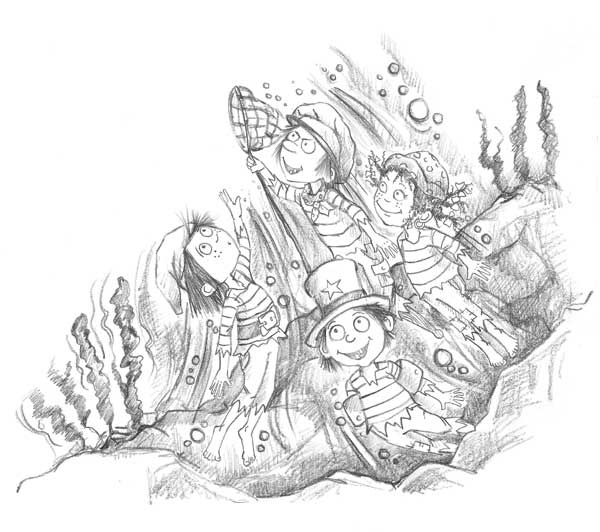 Иллюстрация к книге — Бобрёнок Фиби, или Сбежавший сапфир [block_00112795.jpg]