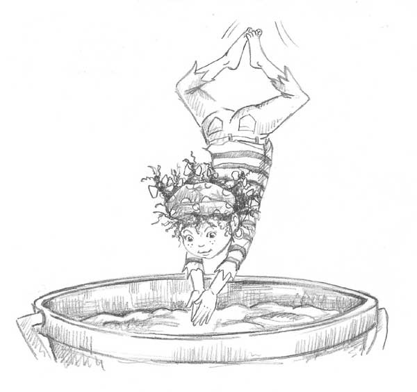 Иллюстрация к книге — Котёнок Кэти, или Сокровище песчаного замка [block_001128105.jpg]