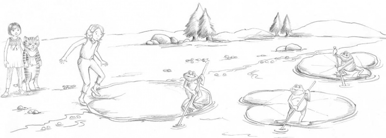 Иллюстрация к книге — Котёнок Кэти, или Сокровище песчаного замка [block_00112820.jpg]