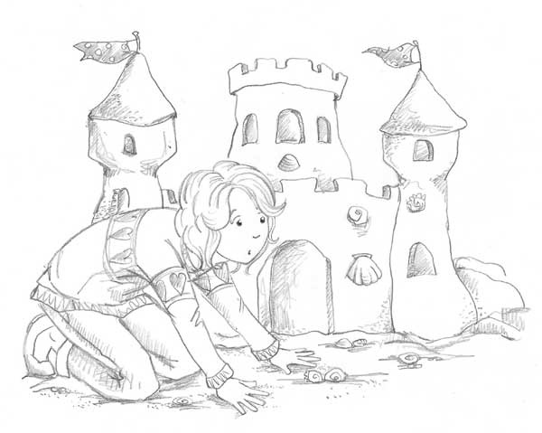 Иллюстрация к книге — Котёнок Кэти, или Сокровище песчаного замка [block_00112890.jpg]