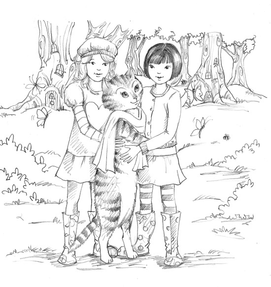 Иллюстрация к книге — Медвежонок Ханна, или Мёд Удачи [i_007.jpg]