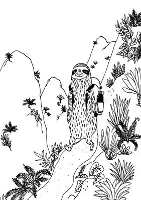 Иллюстрация к книге — Живи как ленивец. Уроки целительного пофигизма от самых счастливых созданий на Земле  [i_013.jpg]