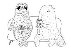 Иллюстрация к книге — Живи как ленивец. Уроки целительного пофигизма от самых счастливых созданий на Земле  [i_017.jpg]