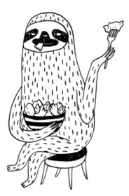 Иллюстрация к книге — Живи как ленивец. Уроки целительного пофигизма от самых счастливых созданий на Земле  [i_018.jpg]