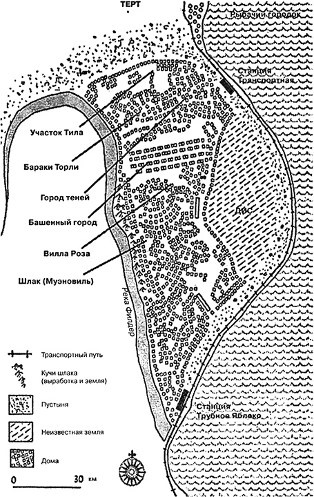 Иллюстрация к книге — Нейлоновый ангел [map_001.jpg]