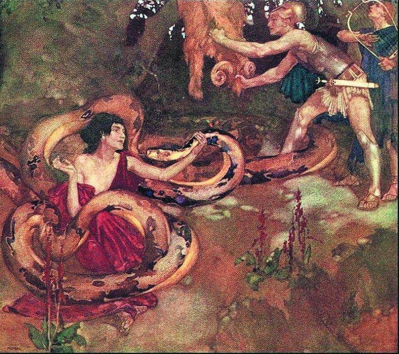 Иллюстрация к книге — Герои. Человечество и чудовища. Поиски и приключения  [i_033.jpg]