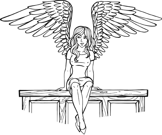 Иллюстрация к книге — Гарпия в Академии  [i_001.jpg]