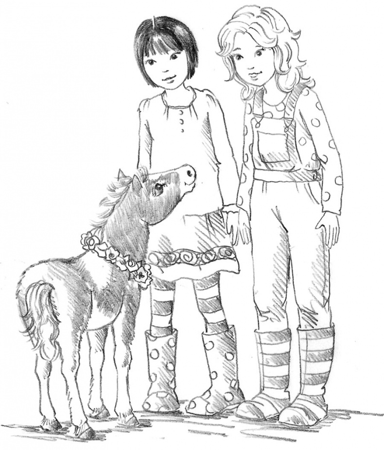 Иллюстрация к книге — Пони Мэйзи, или Подковы для полёта [i_008.jpg]