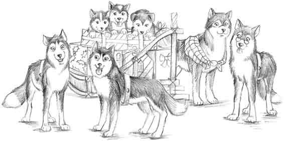 Иллюстрация к книге — Щенок Холли, или Туфли для ведьмы [block_001192128.jpg]