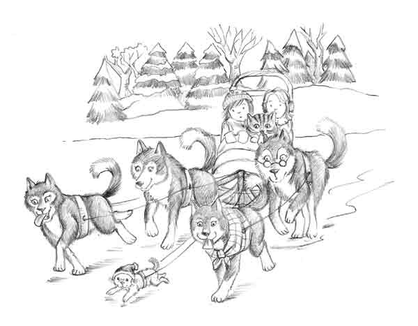 Иллюстрация к книге — Щенок Холли, или Туфли для ведьмы [block_001192146.jpg]