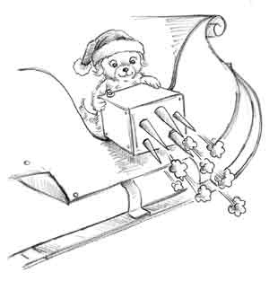 Иллюстрация к книге — Щенок Холли, или Туфли для ведьмы [block_001192162.jpg]