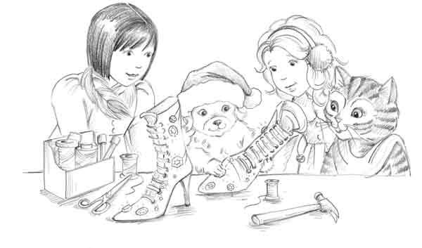 Иллюстрация к книге — Щенок Холли, или Туфли для ведьмы [block_00119299.jpg]